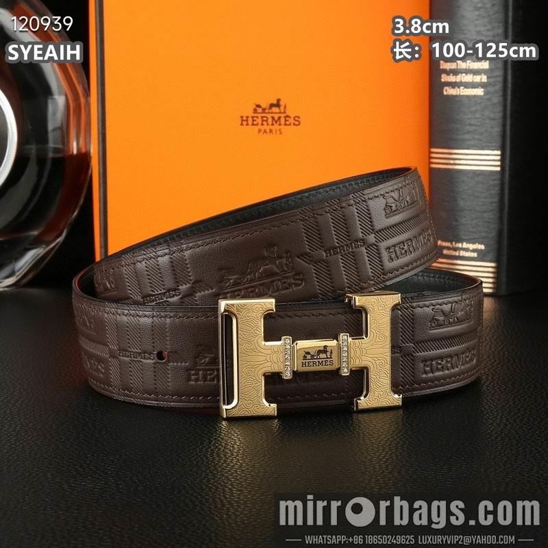 Replica Hermes belt 38mmX100-125cm 8L18