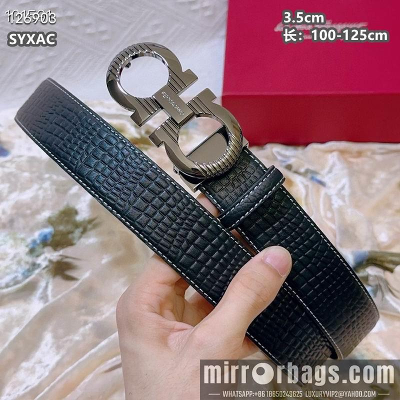Replica Ferragamo belt 35mmX100-125cm 8L89
