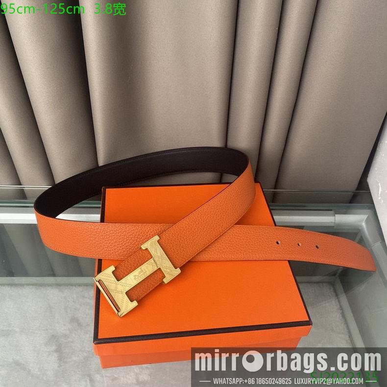 Replica Hermes Belt 38mmX95-125cm 7D103