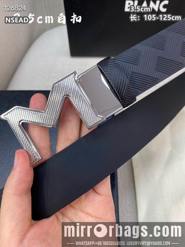 Replica Montlanc belt 35mmX105-125cm 8L59