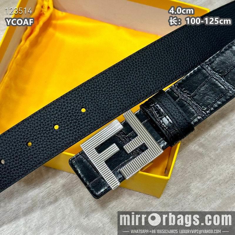 Replica Fendi belt 40mmX100-125cm  8L34