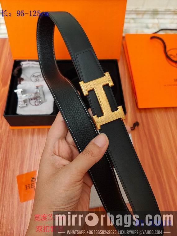Replica Hermes Belt 32mm 双扣95-125cm 8L01