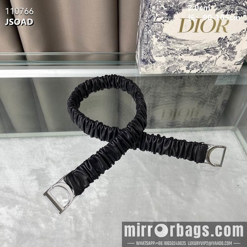 Replica Dior Belt 20mmX90-105cm 8L02