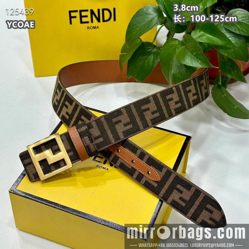 Replica Fendi belt 38mmX100-125cm  8L14