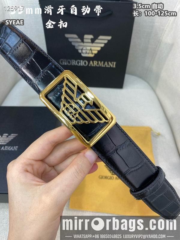 Replica Armani belt 35mmX100-125cm 8L05