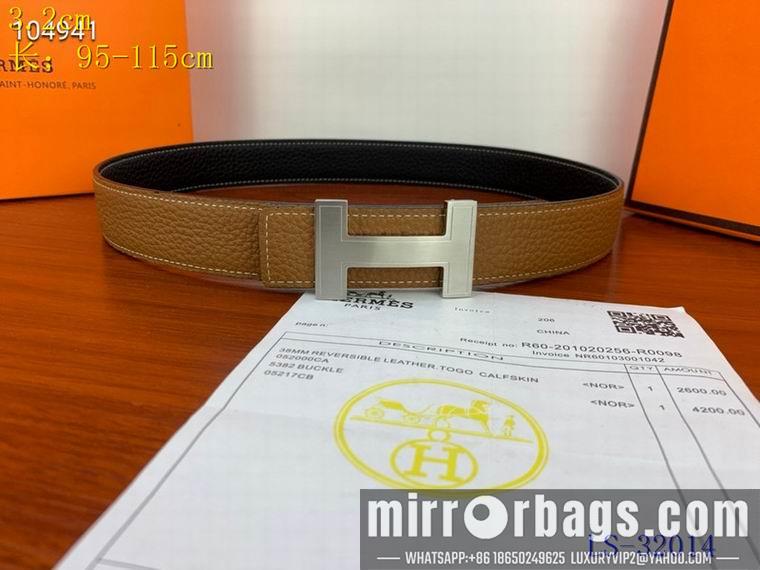 Replica Hermes Belt 32mm 95-115cm 8L20