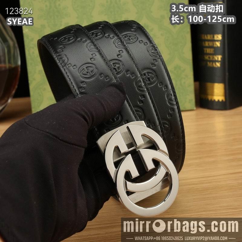 Replica Gucci belt 35mmX100-125cm 8L44