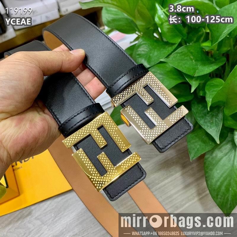 Replica Fendi belt 38mmX100-125cm 8L07
