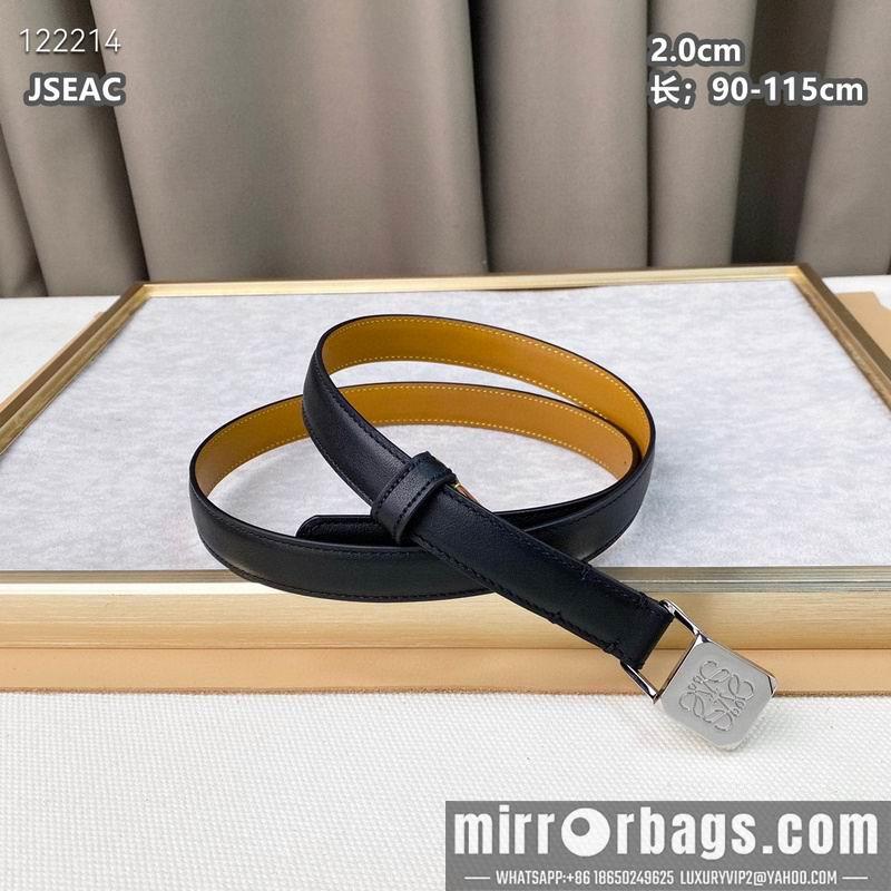Replica Loewe belt 20mmX90-115cm 8L04