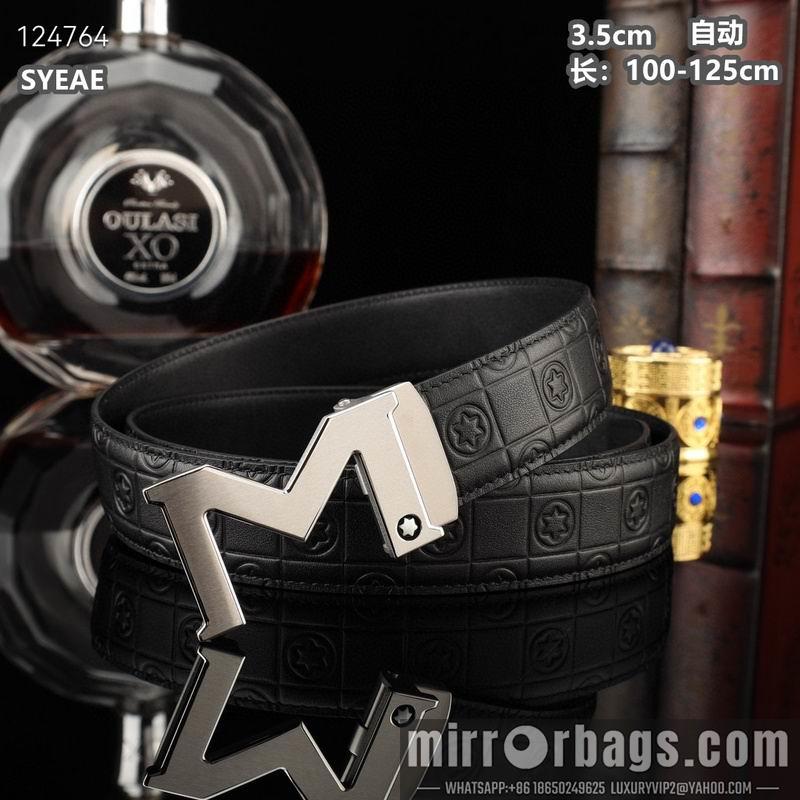 Replica Montlanc belt 35mmX100-125cm 8L40