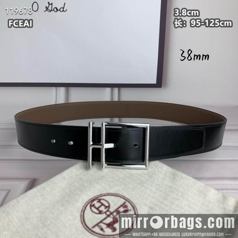 Replica Hermes belt 38mmX95-125cm 8L040802