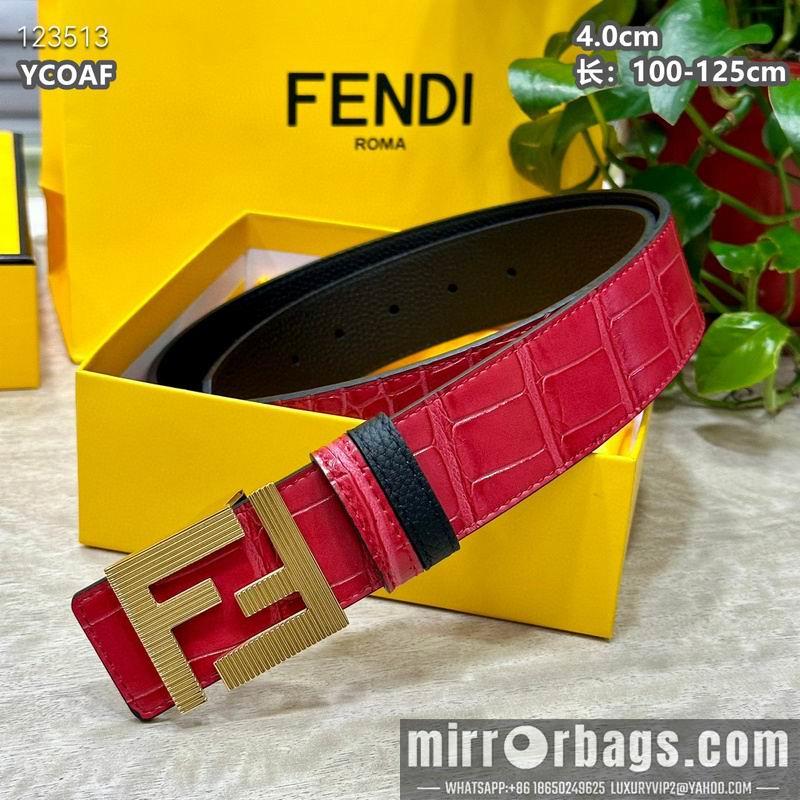 Replica Fendi belt 40mmX100-125cm  8L34