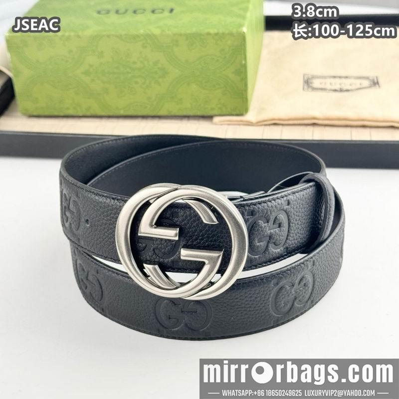 Replica Gucci belt 38mmX100-125cm 8L51