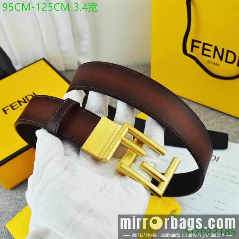 Replica Fendi Belt 34mmX95-125cm 7D08