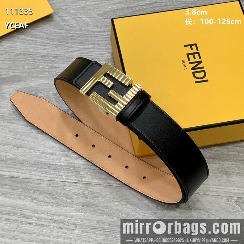 Replica Fendi Belt 38mmX100-125CM 8L11