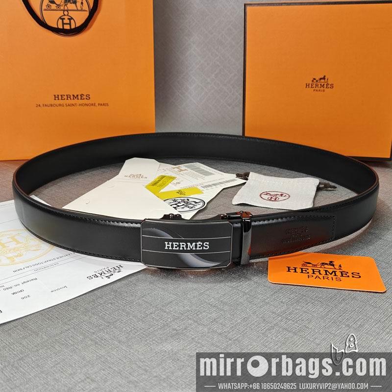 Replica Hermes belt 35mmX90-125cm lb02