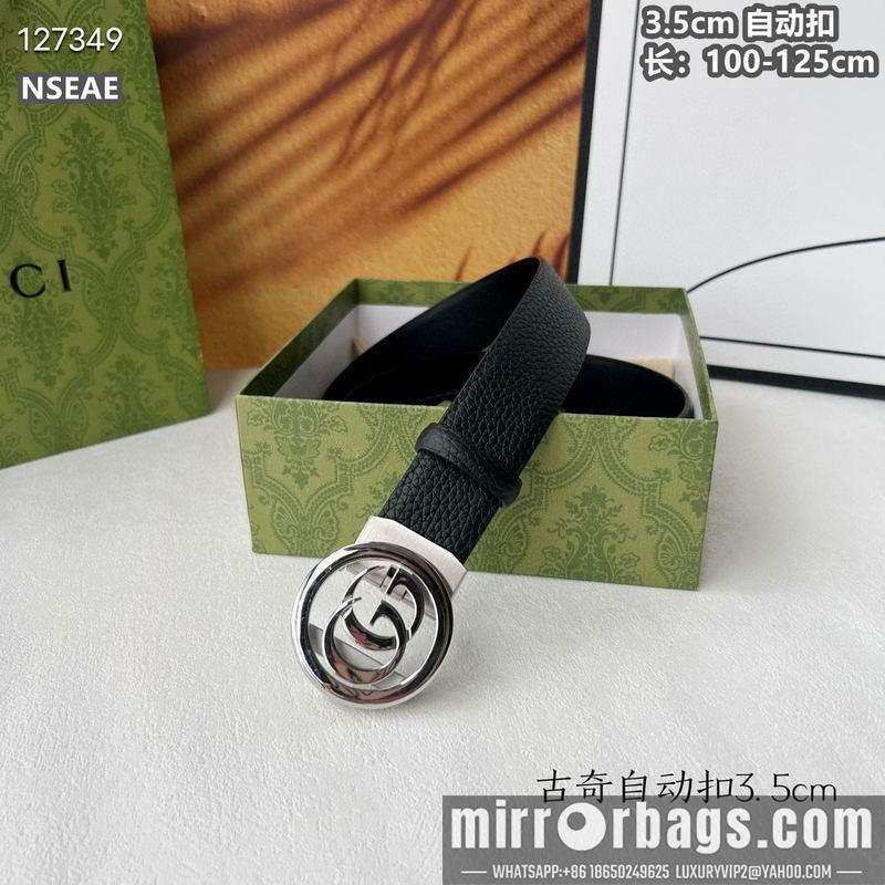 Replica Gucci belt 35mmX100-125cm 8L78