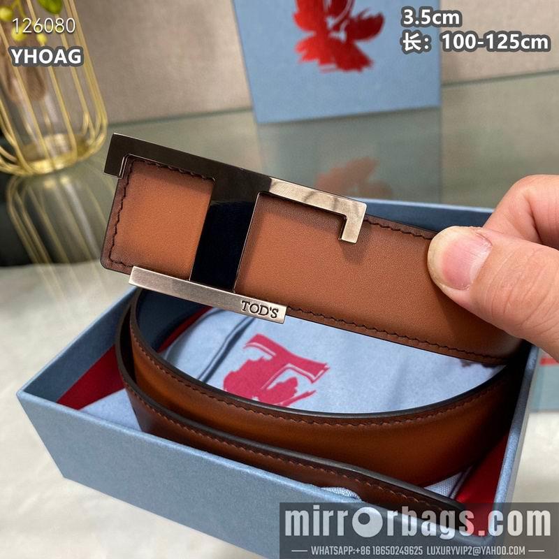 Replica Tod's belt 35mmX100-125cm 8L06