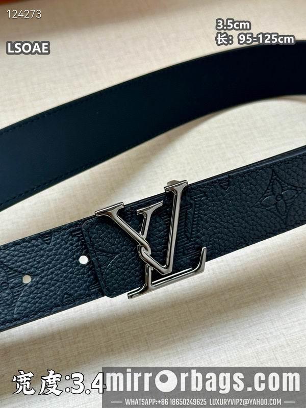 Replica LV belt 35mmX95-125cm 8L09