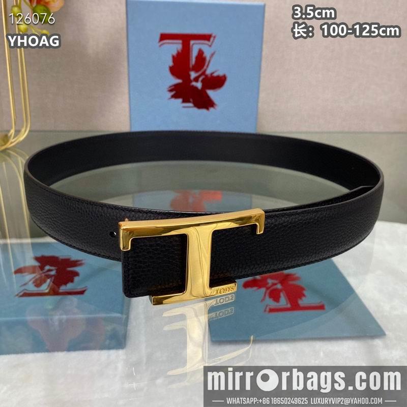 Replica Tod's belt 35mmX100-125cm 8L07