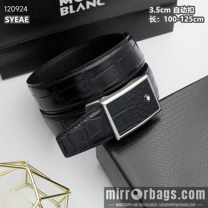 Replica Montblanc belt 自动扣 35mmX100-125cm 8L072011