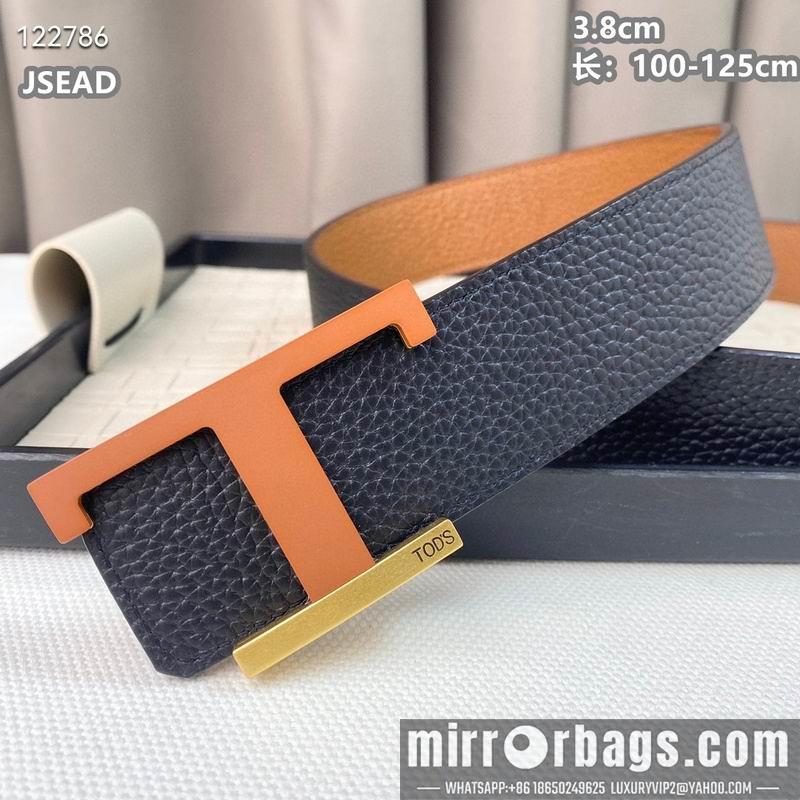 Replica Tod's belt 38mmX100-125cm 8L01