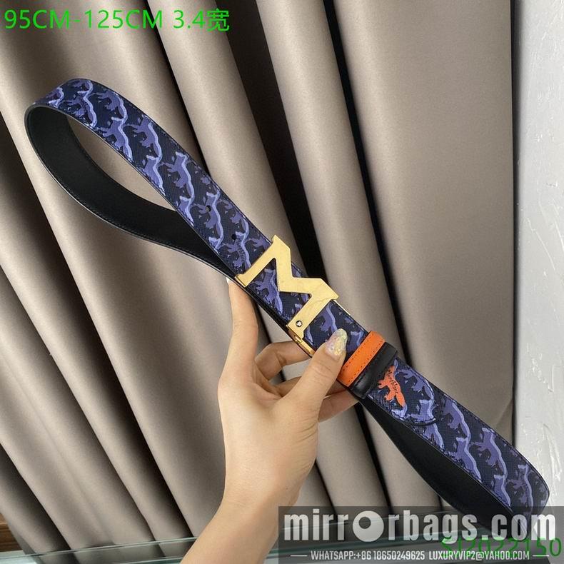 Replica Montblanc Belt 34mmX95-125CM 7D29