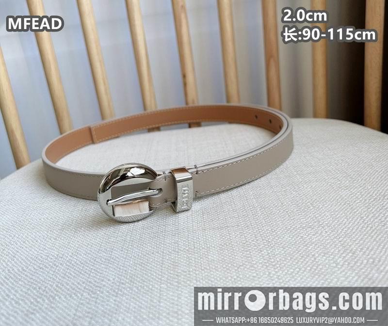 Replica Loewe belt 20mmX90-115cm 8L05