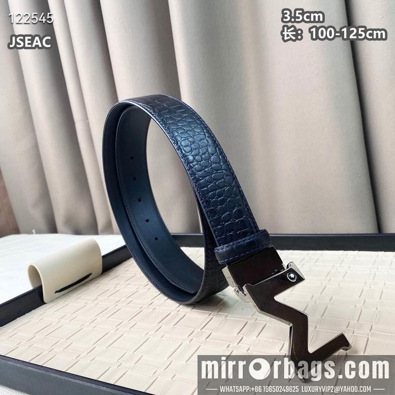 Replica Montblanc belt 35mmX100-125cm 8L09