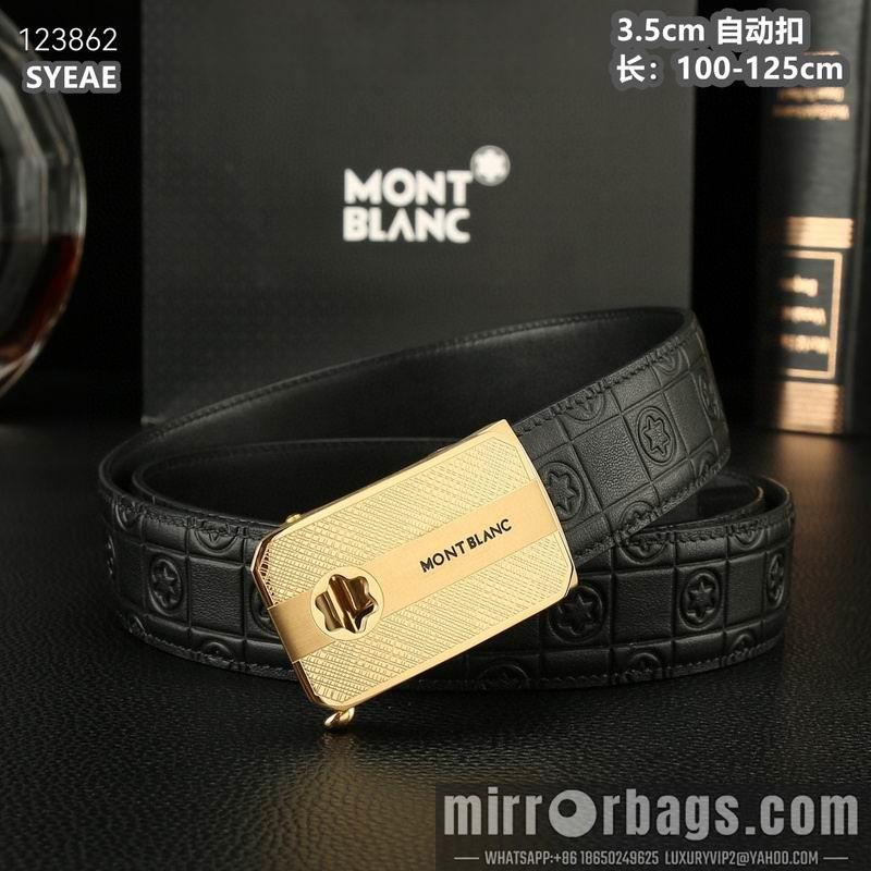 Replica Montlanc belt 35mmX100-125cm 8L48