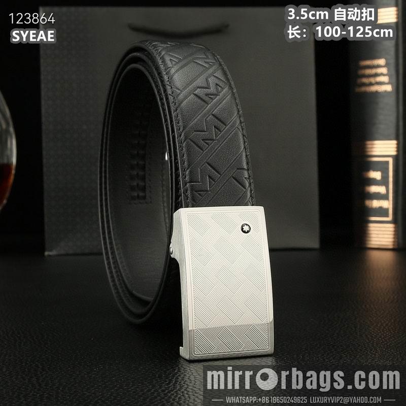 Replica Montlanc belt 35mmX100-125cm 8L46