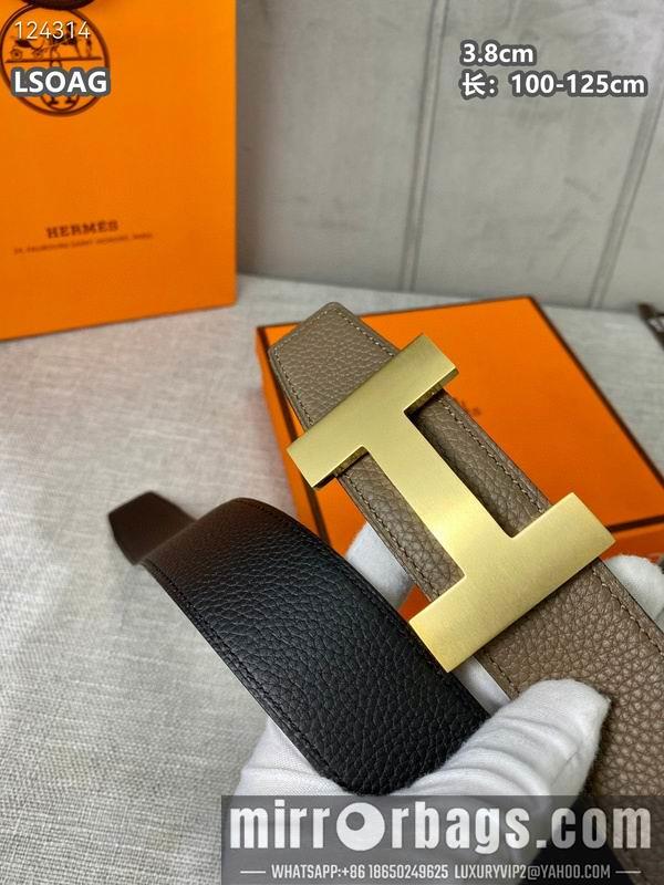 Replica Hermes belt 38mmX100-125cm 8L04