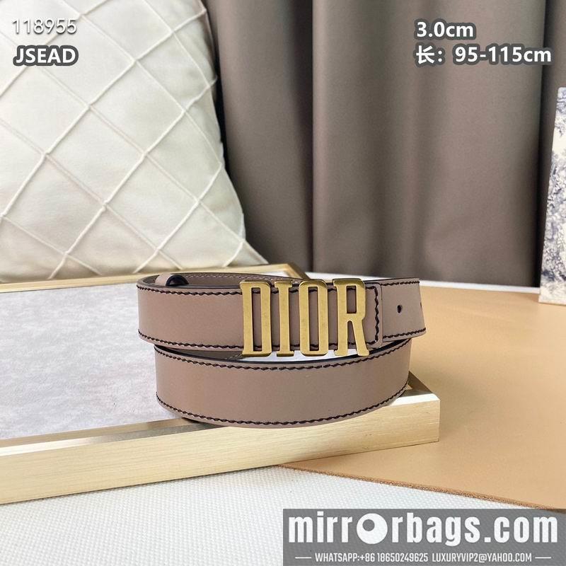 Replica Dior belt 30mmX95-115cm 8L040804