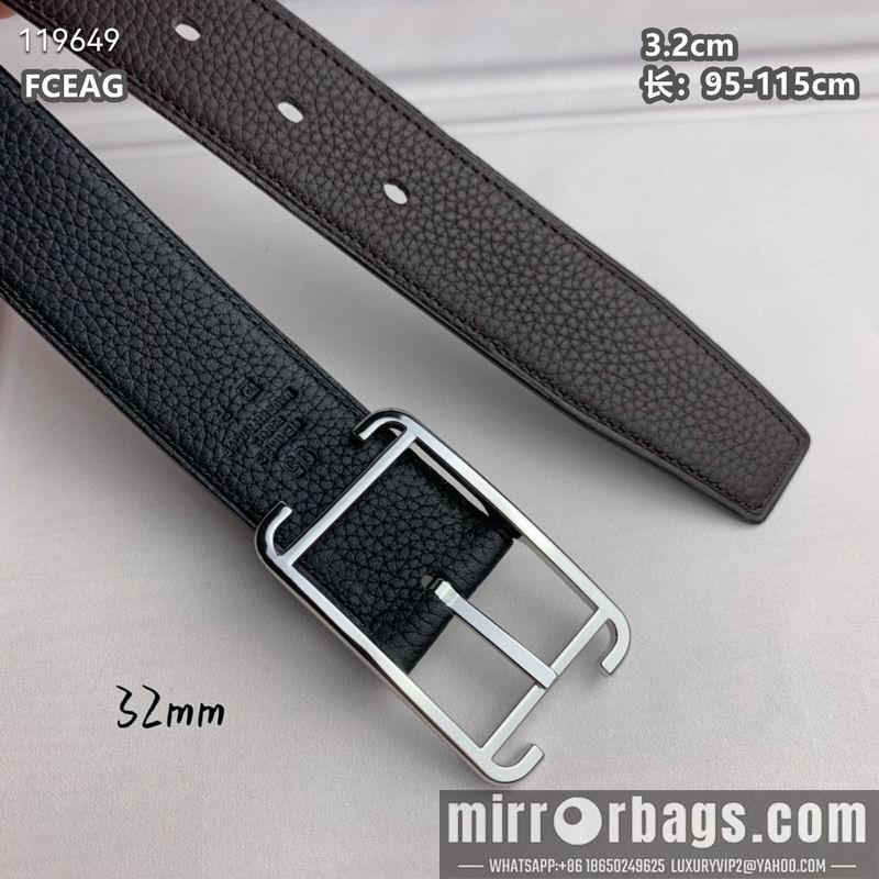 Replica Hermes belt 32mmX95-115cm 8L040801