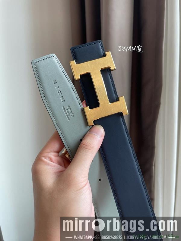 Replica Hermes Belt 38mmX95-125cm 7D48