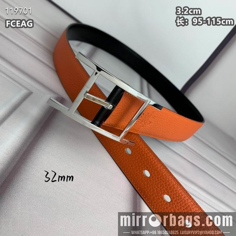 Replica Hermes belt 32mmX95-115cm 8L040802