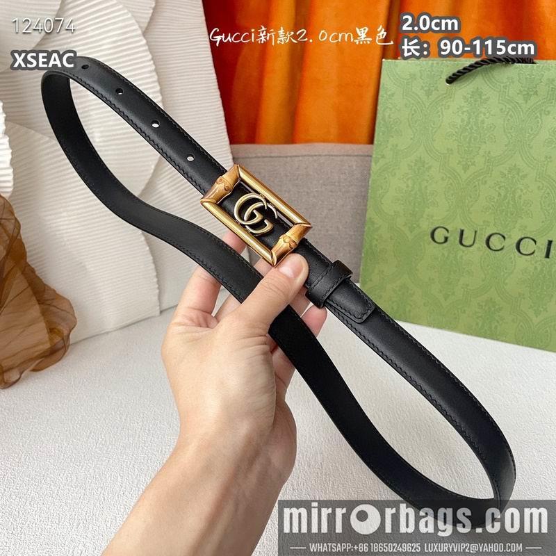 Replica Gucci belt 20mmX90-115cm 8L19