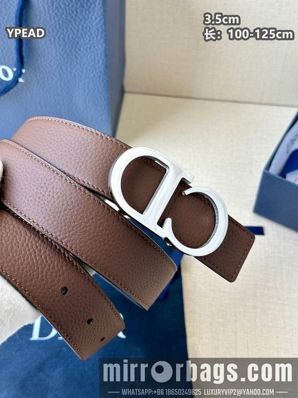 Replica Dior belt 35mmX100-125cm 8L36