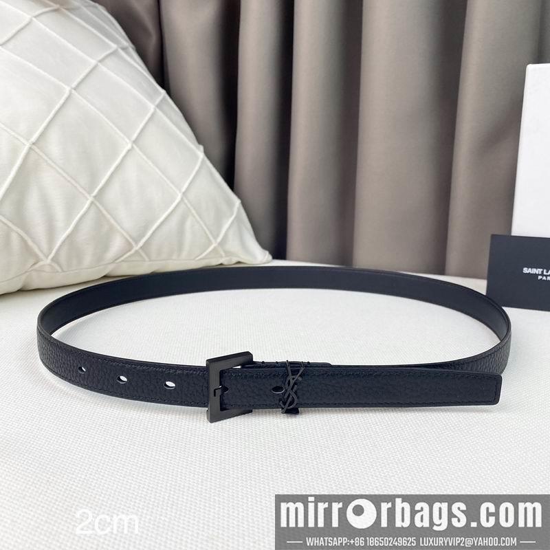 Replica YSL belt 20mmX90-115cm 7D01