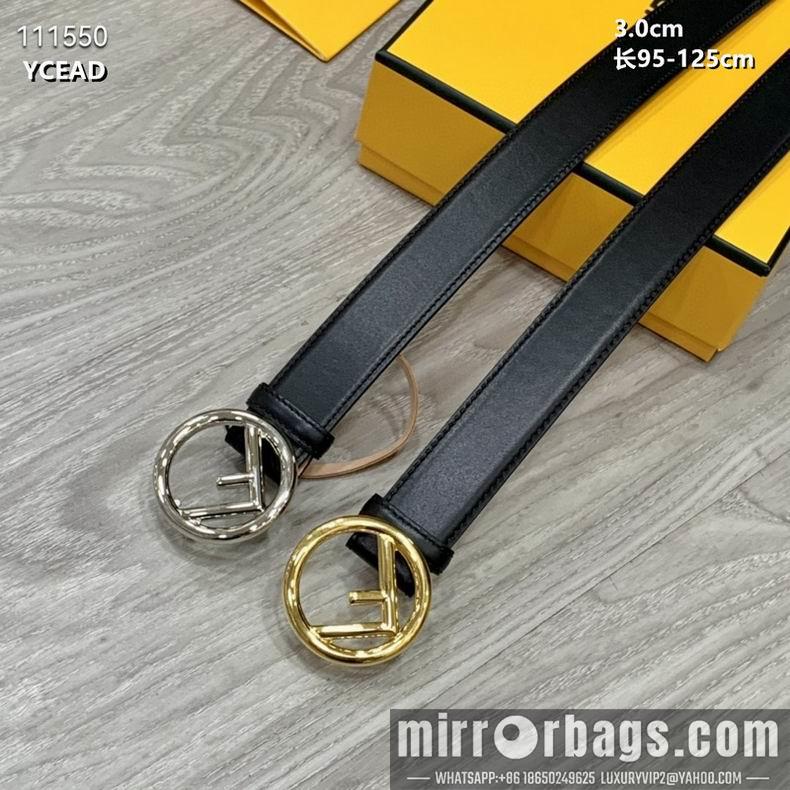 Replica Fendi Belt 30mmX95-125cm 8L10