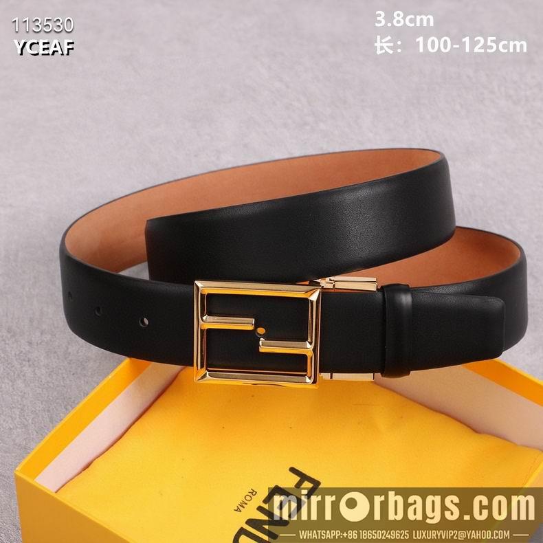 Replica Fendi Belt 38mmX100-125CM 8L22