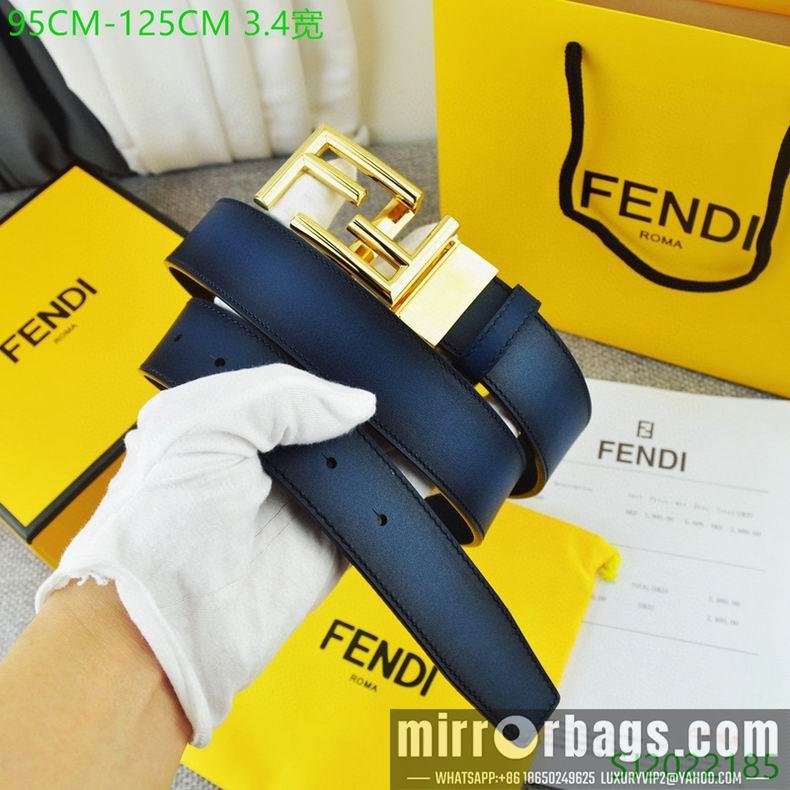 Replica Fendi Belt 34mmX95-125cm 7D08