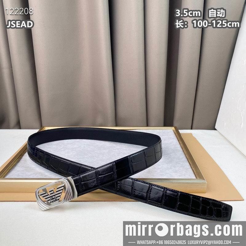 Replica Armani belt 35mmX100-125cm 8L14