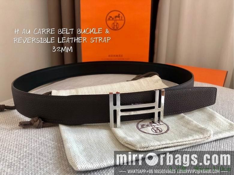 Replica Hermes Belt 32mmX95-110cm 7D21