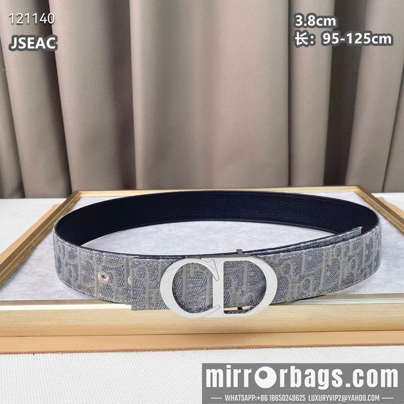 Replica Dior belt 38mmX95-125cm 8L03