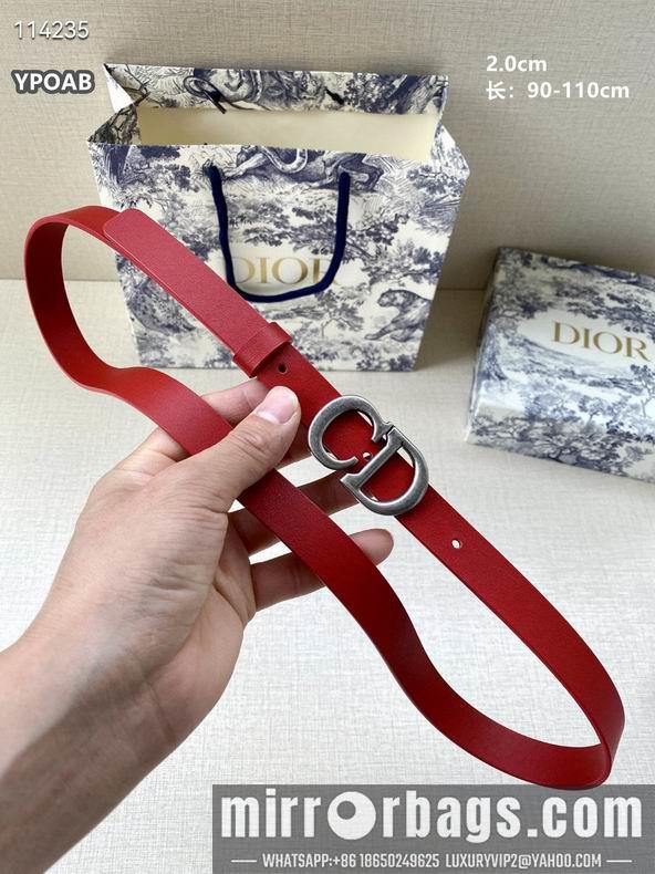 Replica Dior Belt 20mmX90-110cm 8L03
