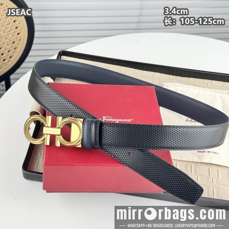 Replica Ferragamo belt 34mmX105-125cm 8L15