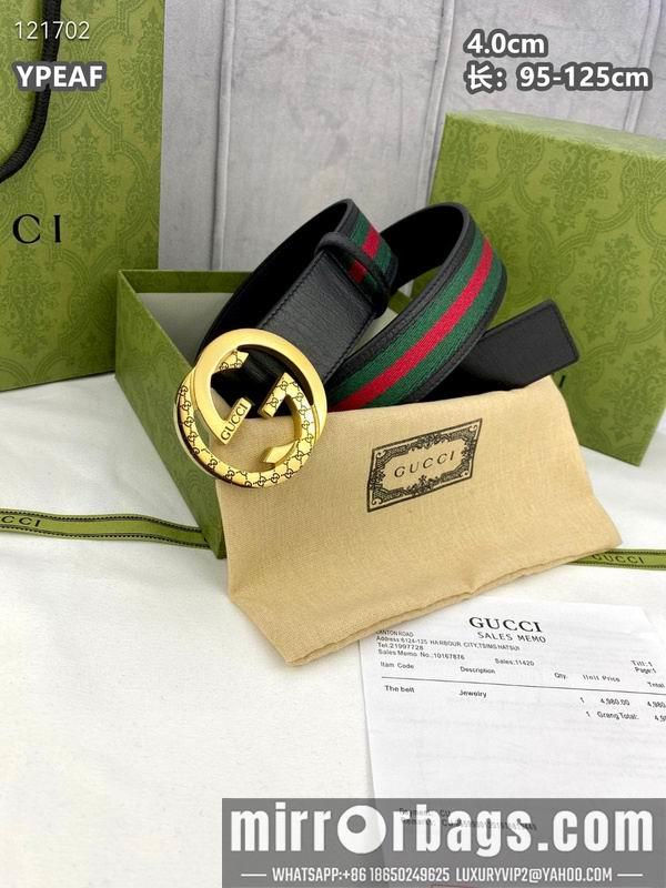Replica Gucci belt 40mmX95-125cm 8L118