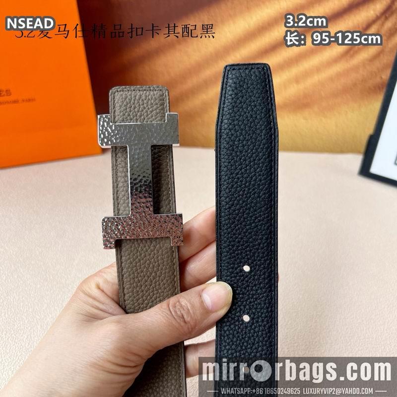 Replica Hermes belt 32mmX95-125cm 8L35