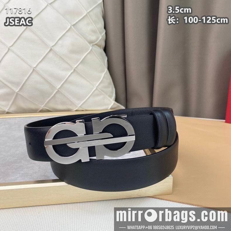 Replica Ferragamo belt 35mmX100-125cm 8L03